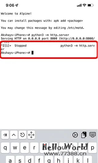 如何把 iPhone 变成一个 Web 服务器